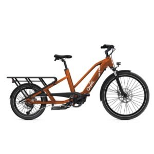 Vélo cargo électrique O2feel Equo Cargo - édition Roland-Garros