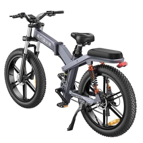 Engwe X26 1000W 26" Fat Bike Pliable E-Mountain Bike Double Batteries EMTB – Image 6