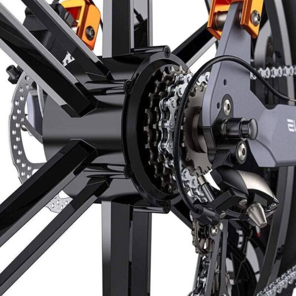 Engwe X26 1000W 26" Fat Bike Pliable E-Mountain Bike Double Batteries EMTB – Image 4