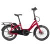 Vélo Longtail électrique Tern NBD P8i - Rouge