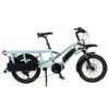 Vélo cargo électrique Yuba FastRack - Bleu
