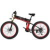 Vélo pliant électrique Bezior X Plus - Rouge