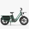 Fiido T2 Vélo électrique Longtail Fatbike Cargo - Vert