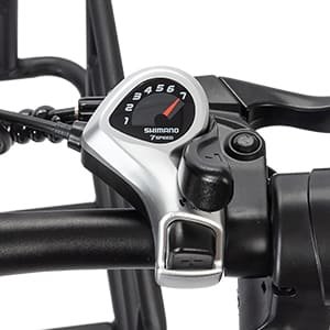 RIDSTAR MN26 26" Fat Tires Mountain Electric Bike 1500W