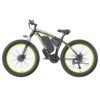 Vélo de montagne électrique GOGOBEST GF700 - Vert noir