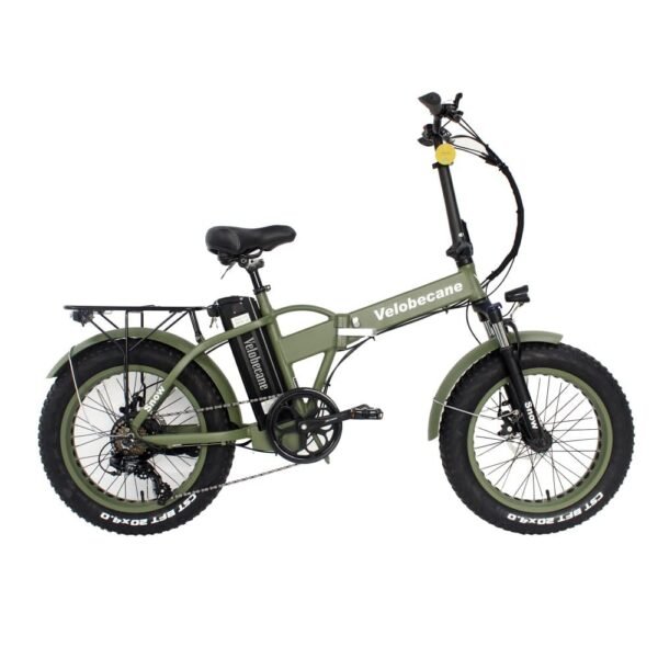 Vélo électrique pliant fatbike velobecane Snow – Image 5