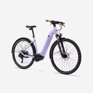 Vélo tout chemin électrique Rockrider e-actv 500 vert