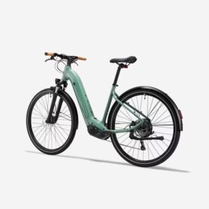 Vélo tout chemin électrique Rockrider e-actv 500 vert