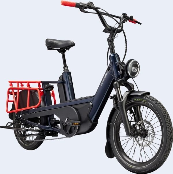 Vélo Cargo Longtail Électrique Cannondale Cargowagen Neo 1 Enviolo HD 725Wh 20" Bleu – Image 2