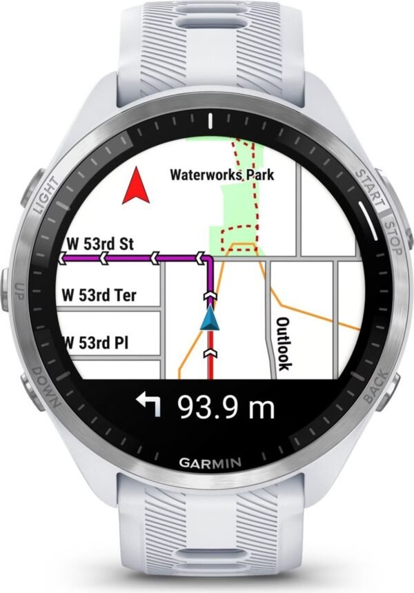 Montre GPS Garmin Forerunner 965 Blanc – Image 4