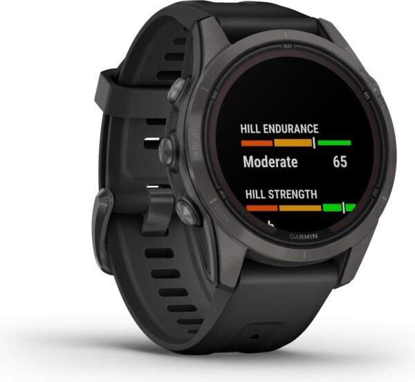 Montre de Sport Garmin Fenix 7S Pro Sapphire Solar Titane – Image 2