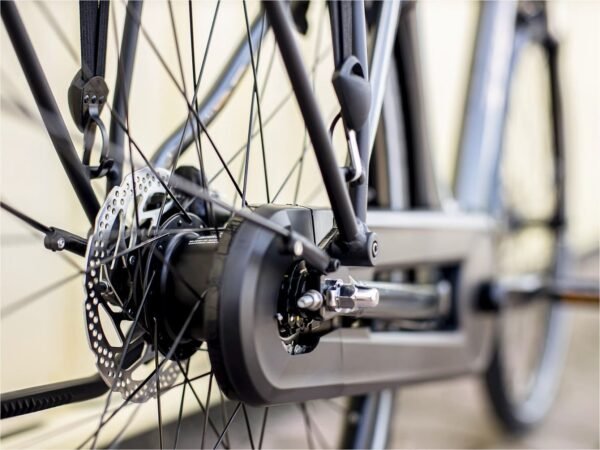 Vélo de Ville Électrique Trek District+ 1 Shimano Nexus 300 Wh Gris 2023 – Image 4