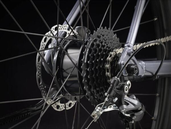 Trek Dual Sport+ 2 Shimano Altus 9V 250 Wh 650 mm Gris 2023 – Image 9