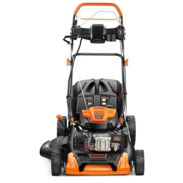 Tondeuse thermique autotractée à démarrage électrique 51cm 196cm3 - FUXTEC FX-RM5196eS - Éjection bac 60L latérale ou mulching – Image 3