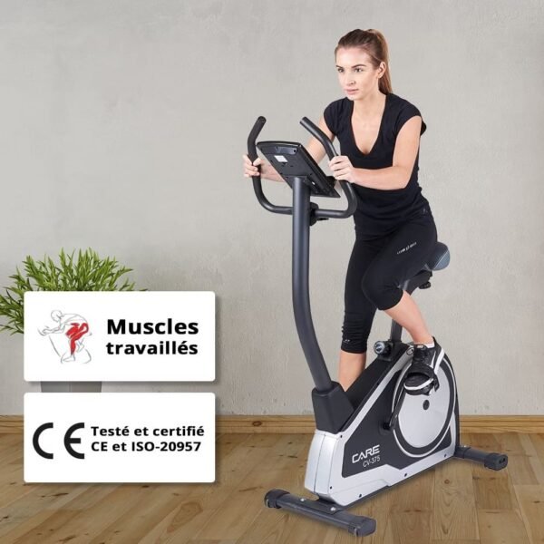 Vélo d'appartement Care Fitness ergomètre - CV-375 – Image 2