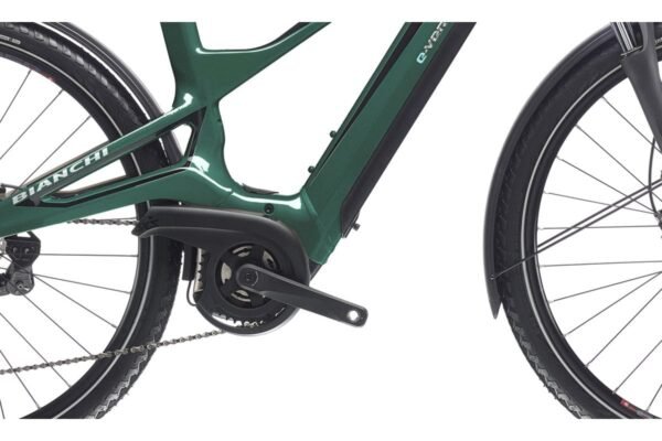 Vélo de Trekking Électrique BIANCHI E-Vertic T-Type X5 9v Diamant – Image 5