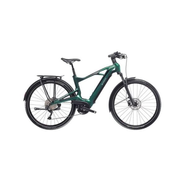 Vélo de Trekking Électrique BIANCHI E-Vertic T-Type X5 9v Diamant – Image 2