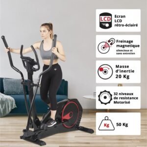 Vélo elliptique Care Fitness connecté - CE-695