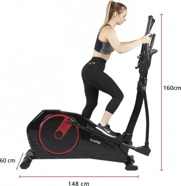 Vélo elliptique Care Fitness connecté - CE-695 – Image 4
