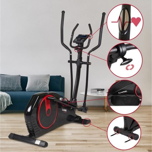 Vélo elliptique Care Fitness connecté - CE-695 – Image 2
