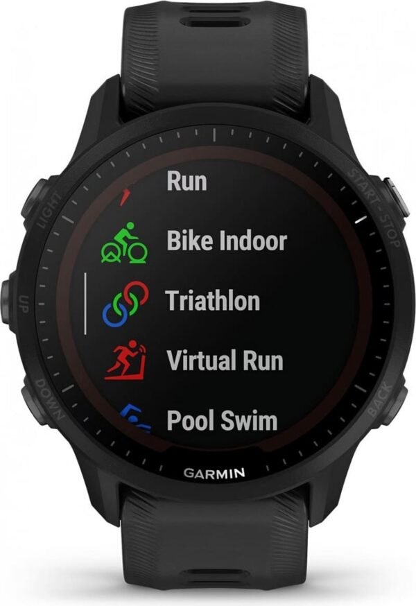 Montre de Sport Garmin Forerunner 955 Solar Blanc – Image 2