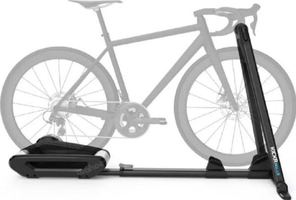 Home Trainer Wahoo Fitness Kickr Rollr SmarTrainer + Pédales Powrlink Zero Left Side – Image 2