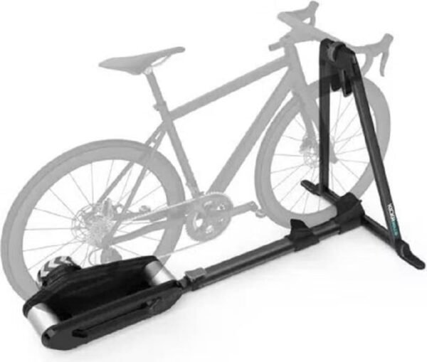 Home Trainer Wahoo Fitness Kickr Rollr SmarTrainer + Pédales Powrlink Zero Left Side – Image 4