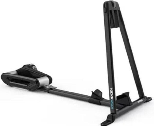 Home Trainer Wahoo Fitness Kickr Rollr SmarTrainer + Pédales Powrlink Zero Left Side – Image 5
