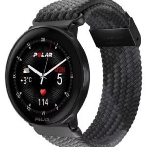 Montre GPS Polar Ignite 3 Noir avec Bracelet en Fibres Tressées
