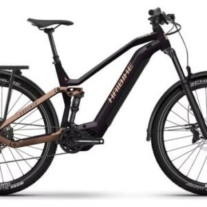 VTT Électrique Tout-Suspendu Haibike Adventr SE 12 Sram GX/NX Eagle 12V 720 Wh 29'' Violet/Cuivre 2024