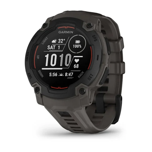 Montre GPS Garmin Instinct E - 45 mm Vert Electric Lime avec Bracelet en Silicone Vert Electric Lime – Image 6