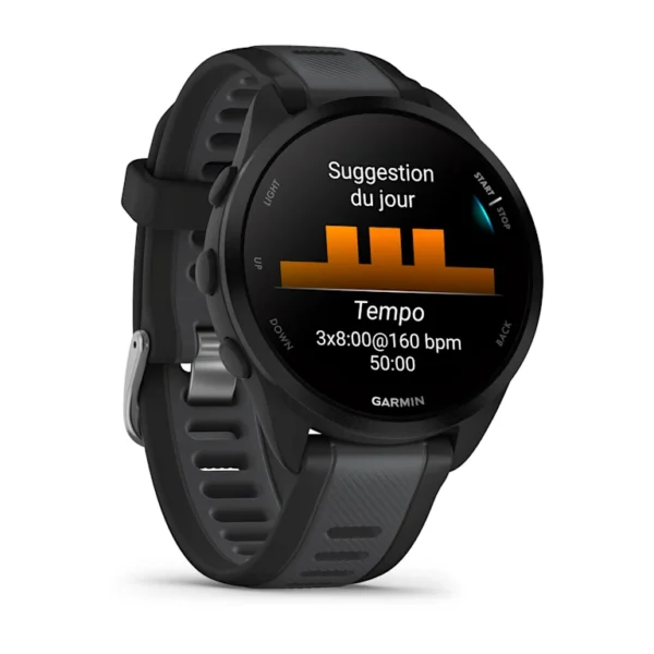 Montre de Sport Garmin Forerunner 165 Noir Gris Slate – Image 13
