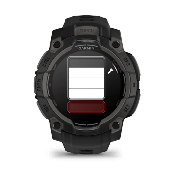 Montre GPS Garmin Instinct 3 AMOLED - 45 mm Noir avec Bracelet en Silicone Noir – Image 17