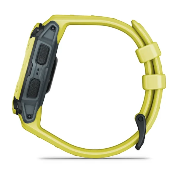 Montre GPS Garmin Instinct E - 45 mm Vert Electric Lime avec Bracelet en Silicone Vert Electric Lime – Image 7