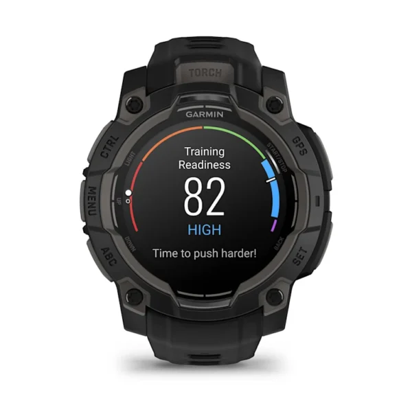 Montre GPS Garmin Instinct 3 AMOLED - 45 mm Noir avec Bracelet en Silicone Noir – Image 10