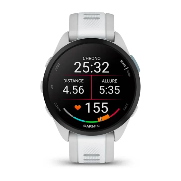 Montre de Sport Garmin Forerunner 165 Noir Gris Slate – Image 3