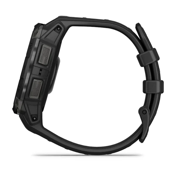 Montre GPS Garmin Instinct 3 AMOLED - 45 mm Noir avec Bracelet en Silicone Noir – Image 7